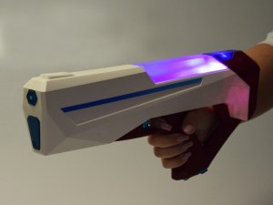 Elektryczny automatyczny pistolet karabin na wodę daleki zasięg ZA5727 EDUKAMP 14