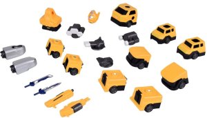 Jokomisiada Zabawka Robot Magnetyczny Transformer 2w1 - duża figurka - akcesoria ZA6009 EDUKAMP 2