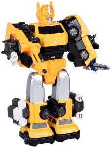 Jokomisiada Zabawka Robot Magnetyczny Transformer 2w1 - duża figurka - akcesoria ZA6009 EDUKAMP 3