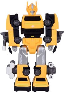 Jokomisiada Zabawka Robot Magnetyczny Transformer 2w1 - duża figurka - akcesoria ZA6009 EDUKAMP 4