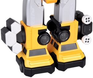 Jokomisiada Zabawka Robot Magnetyczny Transformer 2w1 - duża figurka - akcesoria ZA6009 EDUKAMP 7