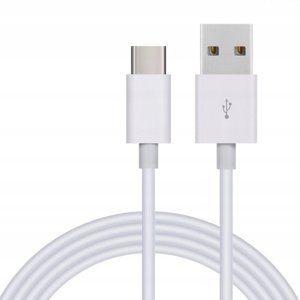 Kabel USB Interlook USB-A - USB-C 1 m Biały (5903726605335) 2