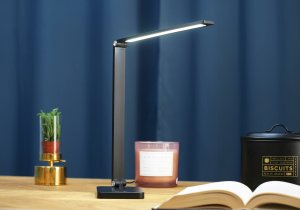 Lampka biurkowa Interlook Lampka biurkowa Modern czarny moc do 40 W 6