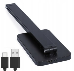 Lampka biurkowa Interlook Lampka biurkowa Modern czarny moc do 40 W 10