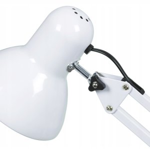 Lampka biurkowa Interlook Lampka biurkowa Modern-loft MT biały moc do 40 W 5