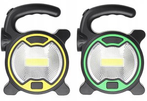 Interlook Latarka halogen cob ręczny boczna warsztatowa W30-BLACK 13