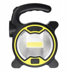 Interlook Latarka halogen cob ręczny boczna warsztatowa W30-BLACK 3