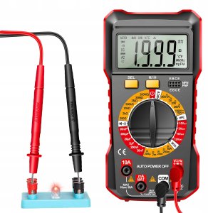 ANENG Multimetr ręczny AUTOZAKRES WOLTOMIERZ APEROMIERZ PRZEWODY ZESTAW 6 9