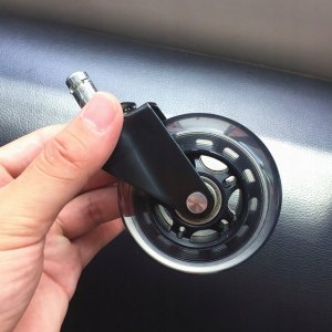 Korbi Kółka do fotela 7.5 cm 5 szt. 11