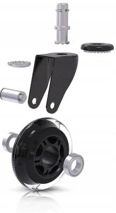 Korbi Kółka do fotela 7.5 cm 5 szt. 13