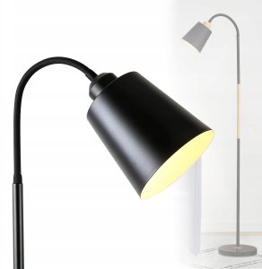 Lampa podłogowa Emibig Lampa podłogowa Renew Force DUŻA LAMPA DO SALONU E27 40 W czarny 8