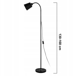 Lampa podłogowa Emibig Lampa podłogowa Renew Force DUŻA LAMPA DO SALONU E27 40 W czarny 9