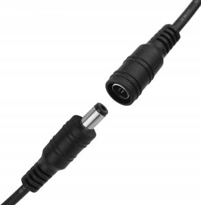 Eurolook PRZEDŁUŻACZ 5m ZASILANIA KABEL ZASILAJĄCY DO KAMER I LAMP PRZEWÓD DC 5,5mm 3