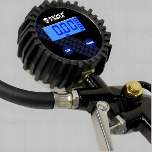 PISTOLET DO POMPOWANIA KÓŁ Z CYFROWYM MANOMETREM 14 BAR psi kPa bar kg/cm^2 5