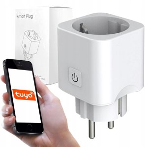 Programator czasowy INTELIGENTNE gniazdko smart WiFi TUYA Timer Watomierz 12