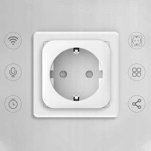 Programator czasowy INTELIGENTNE gniazdko smart WiFi TUYA Timer Watomierz 13