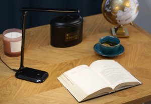 Lampka LED Biurkowa Szkolna na Biurko 3 TRYBY DOTYK REGULACJA MOCY USB 6