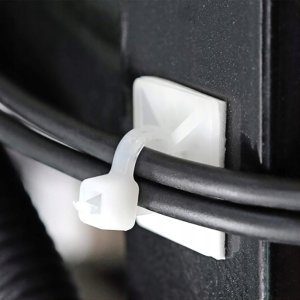 ORGANIZER DO KABLI UCHWYT 10 SZT TRYTYTKI KLEJ 3M 7