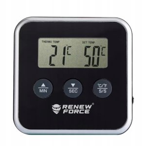 Termometr z sondą kuchenny Renew Force 3