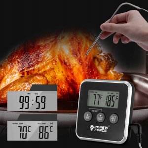 Termometr z sondą kuchenny Renew Force 8