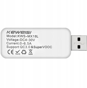 WOLTOMIERZ CYFROWY USB MIERNIK TESTER NAPIĘCIA AMPEROMIERZ WATOMIERZ LCD 15