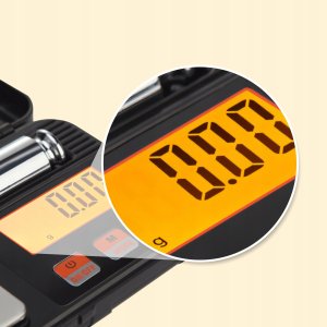 WAGA JUBILERSKA DOKŁADNA 200g 0,01g KUCHENNA LCD BATERIE TACKA CIĘŻAREK 6