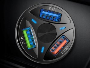 Ładowarka Interlook Ładowarka samochodowa USB 3100 mA 5