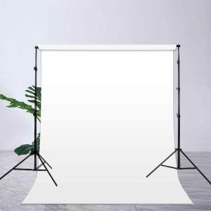 Statyw do Tła Fotograficznego Teł Zestaw do Studia Zaciski Etui 200x200cm 2
