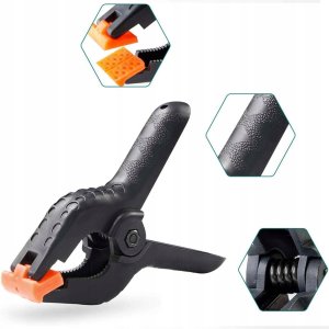 Statyw do Tła Fotograficznego Teł Zestaw do Studia Zaciski Etui 200x200cm 5