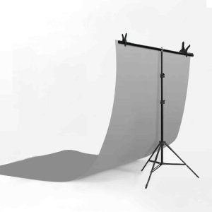 Statyw do Tła Fotograficznego Teł Zestaw do Studia Zaciski Etui 200x200cm 10