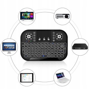 Klawiatura membranowa PILOT Z TOUCHPADEM UNIWERSALNY DO PISANIA NA TV 2 7