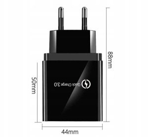 Ładowarka sieciowa CA-001-AB USB uniwersalna 3100 mA 4