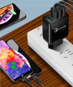 Ładowarka sieciowa CA-001-AB USB uniwersalna 3100 mA 5