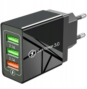 Ładowarka sieciowa CA-001-AB USB uniwersalna 3100 mA 6