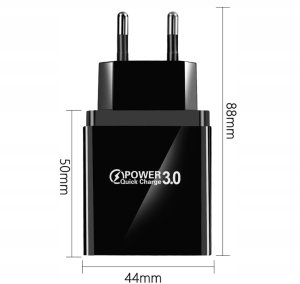 Ładowarka sieciowa CA-001-AB USB uniwersalna 3100 mA 8