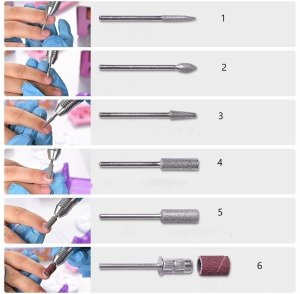 Memflow Frezarka do paznokci Szlifierka do paznokci i pięt manicure 65 W 5