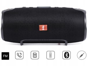 Głośnik Interlook Głośnik przenośny TG-120-BLACK czarny 12 W 8