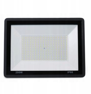 HALOGEN LED 200W NAŚWIETLACZ LAMPA IP66 20000 lm MOCNY WODOODPORNY PREMIUM 2