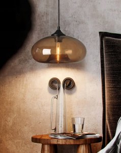 Lampa wisząca Interlook Lampa wisząca Modern Loft 1 -punkty światła E27 3