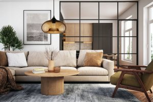 Lampa wisząca Interlook Lampa wisząca Modern Loft 1 -punkty światła E27 4