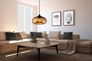 Lampa wisząca Interlook Lampa wisząca Modern Loft 1 -punkty światła E27 5