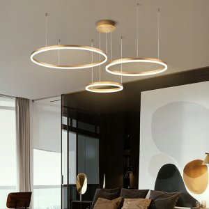 Lampa wisząca Interlook Lampa wisząca Modern niż 12 -punkty światła zintegrowane LED 2