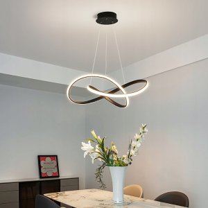 Lampa wisząca Interlook Lampa wisząca Modern niż 12 -punkty światła zintegrowane LED 5