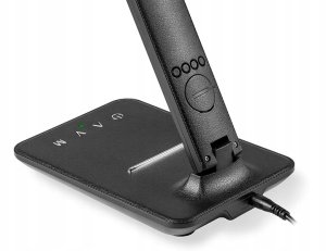 Lampka LED Biurkowa Szkolna 3 BARWY 3 MOCE WYŚWIETLACZ LCD ZEGAR TERMOMETR 16