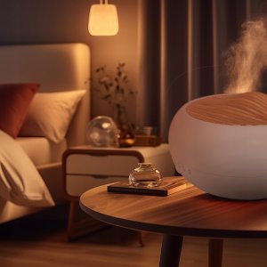 Dyfuzor zapachowy Retoo NAWILŻACZ POWIETRZA DYFUZOR ZAPACHOWY LAMPKA LED 10