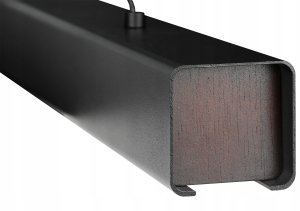 NOWOCZESNA WISZĄCA LAMPA LINIOWA LED 32W 80cm PODŁUŻNA BELKA PILOT 3 BARWY 7