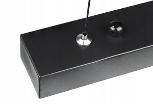 NOWOCZESNA LAMPA LINIOWA LED WISZĄCA 24W 60cm PODŁUŻNA BELKA PILOT 3 BARWY 6