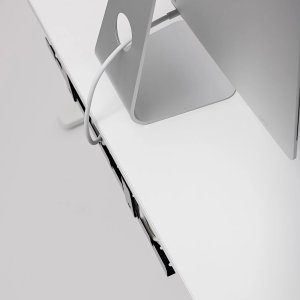 ORGANIZER KABLE PRZEWODY BLAT BIURKO KOSZYK PÓŁKA 3