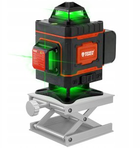 Renew Force KRZYŻOWY 360 stopni 16 linii POZIOMICA LASEROWA PŁASZCZYZNOWA PILOT 4