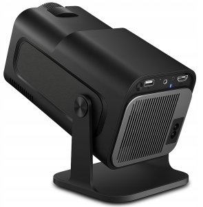 PROJEKTOR RZUTNIK 4K ANDROID LED WIFI MINI PRZENOŚNY FULL HD HY320 USB JACK 4